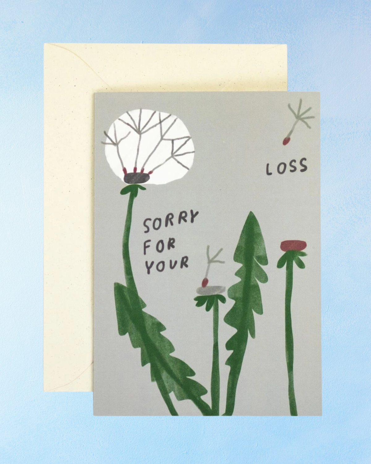 greeting card - sorry for your loss