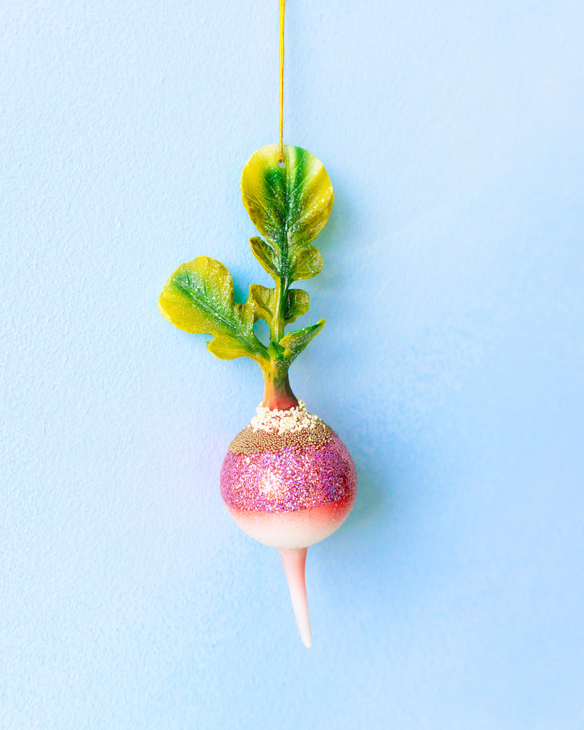 ornament - sparkle radish