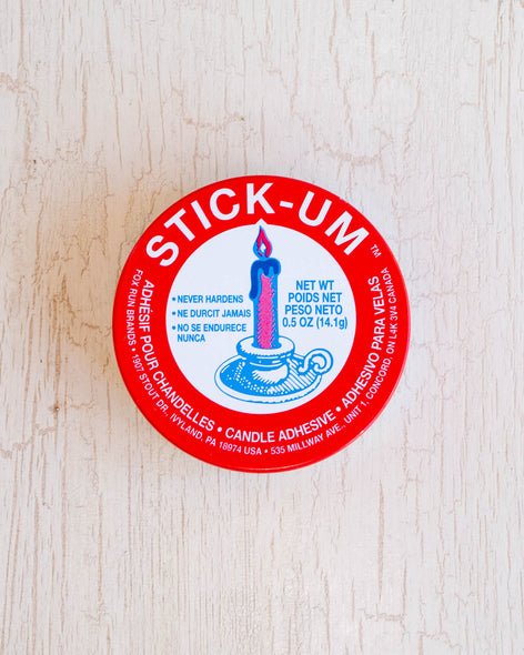 stick-um candlestick adhesive