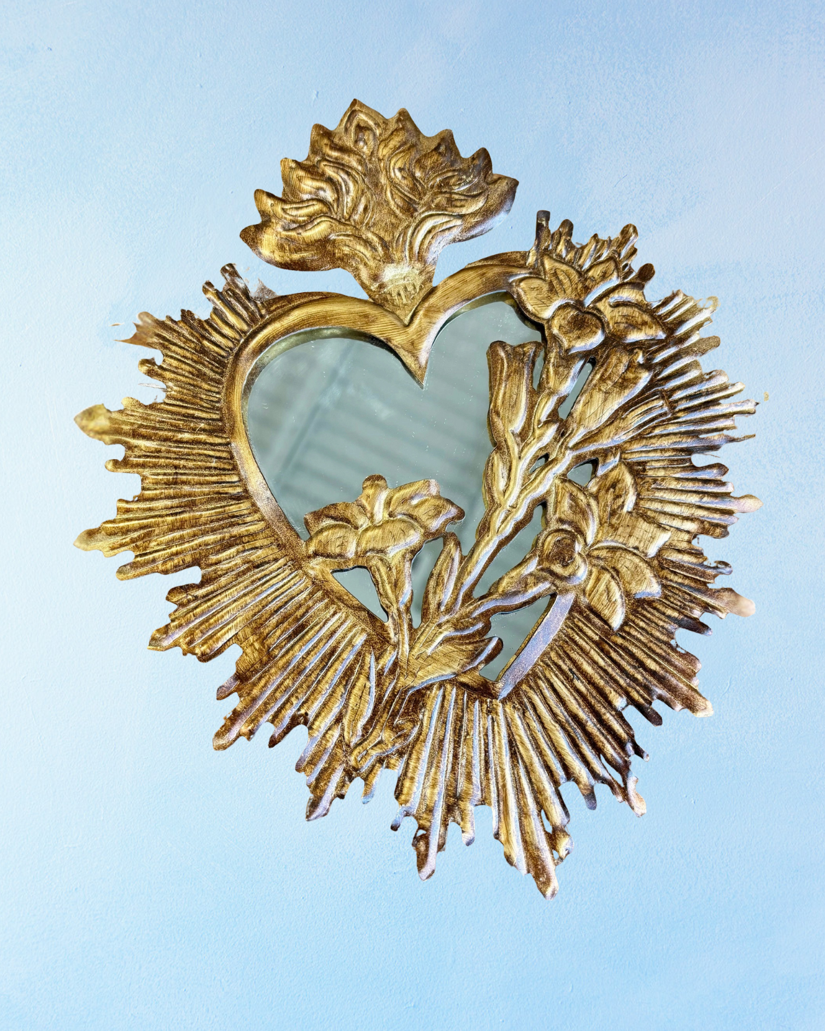 mirror - lily blossom sacred heart