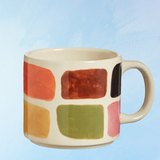 stoneware - mug: painters palette