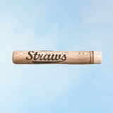 sewing needles - straws