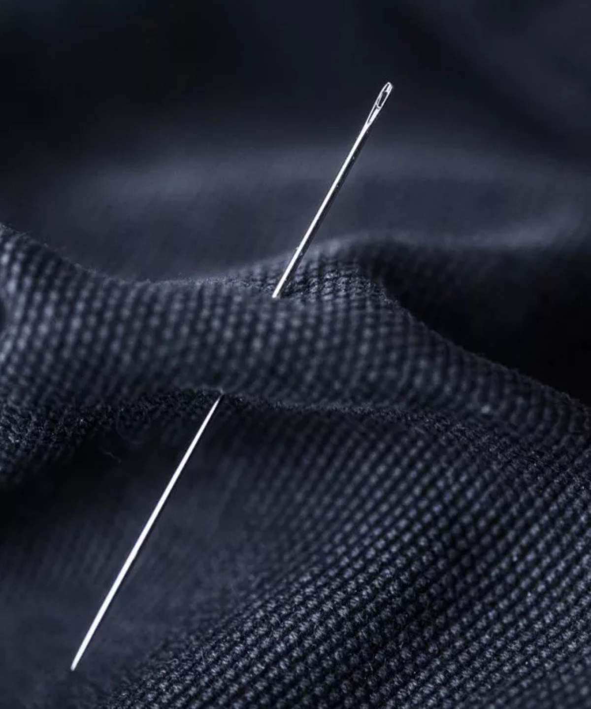 sewing needles - straws