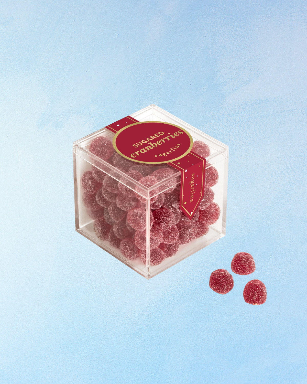 candy - sugared cranberries