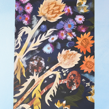 carnet - tournesols et marguerites