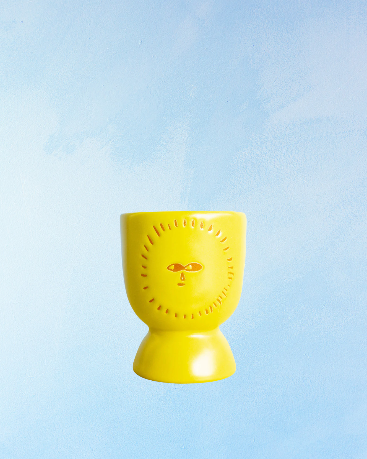 egg cup - sun