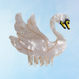hair clip - swan