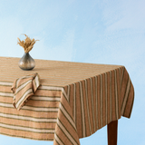 tablecloth - linen sylph brown (two sizes)