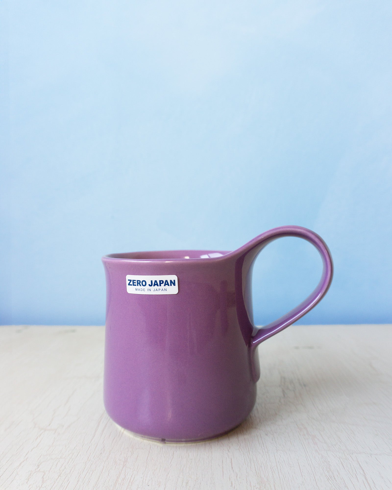 ceramic cafe mug - hyacinth