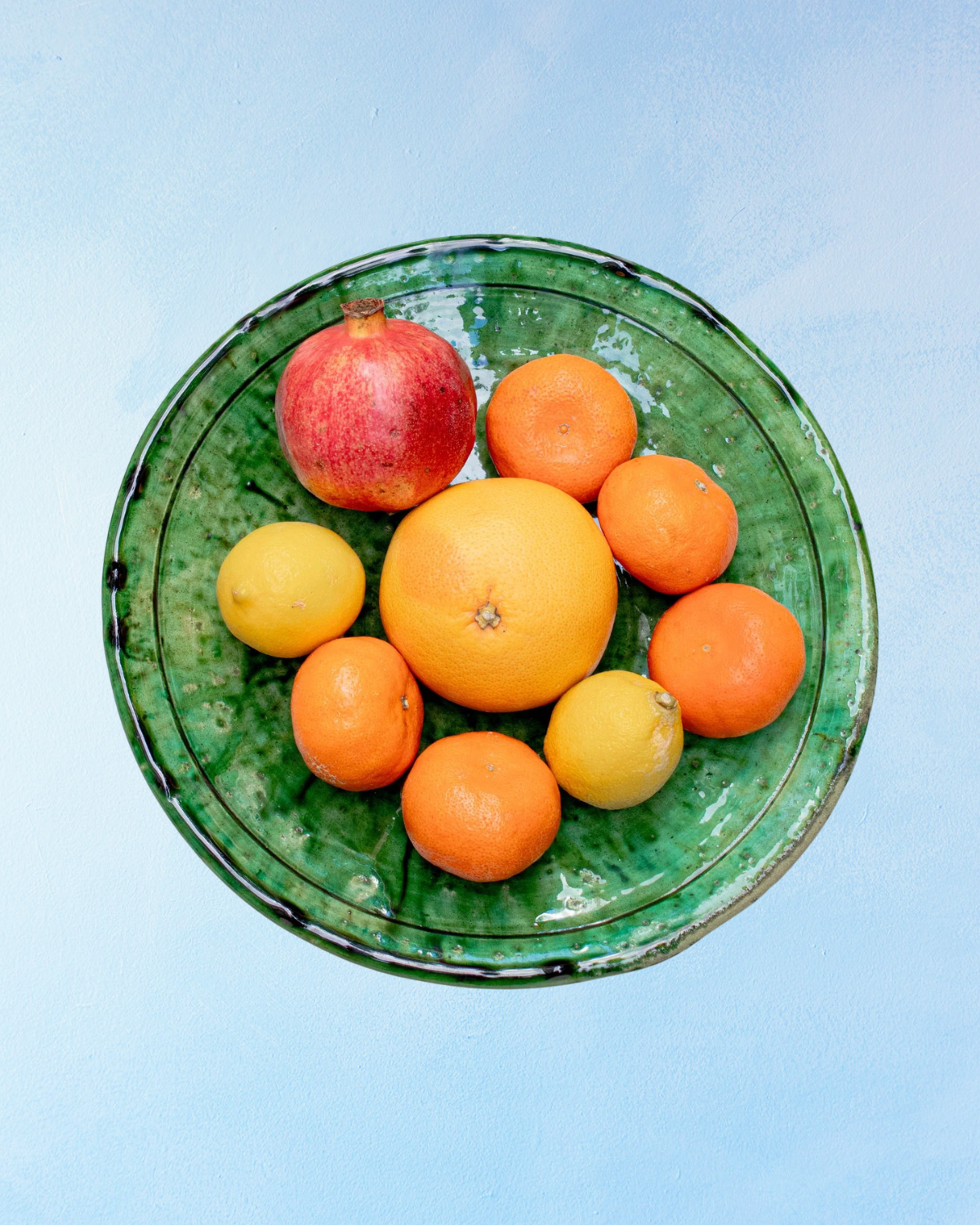 ceramic - tamegroute dinner plate (multiple sizes)