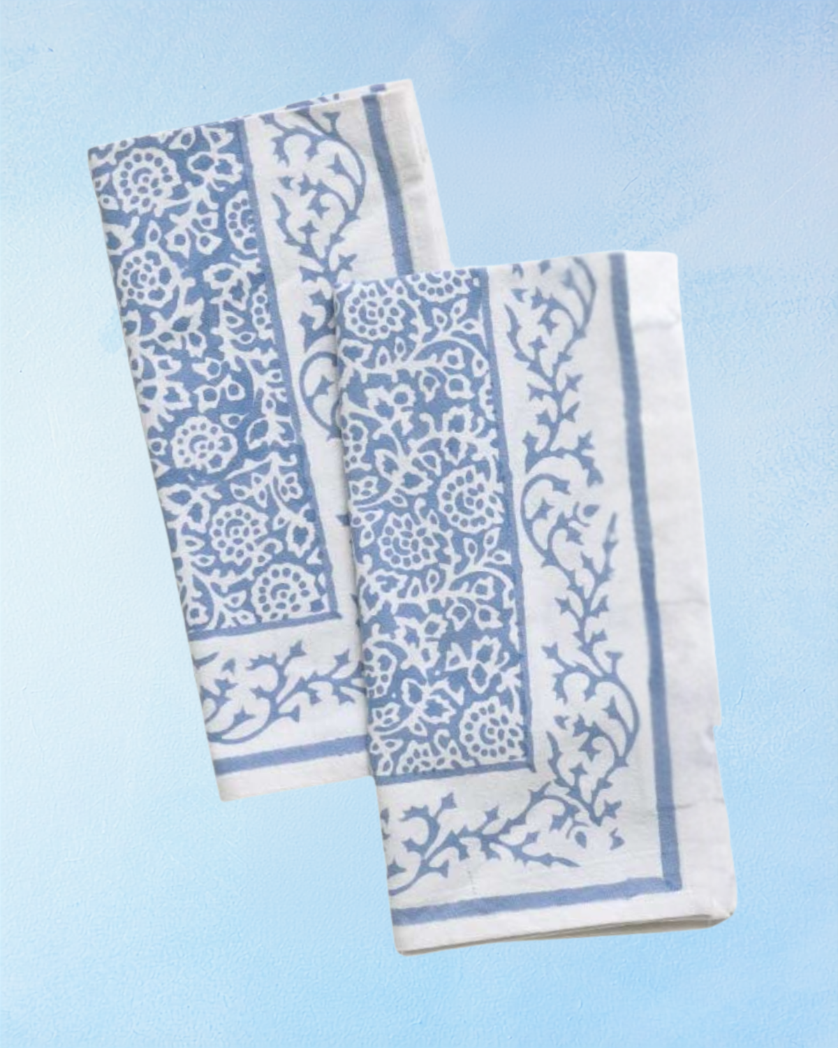 napkins - tapestry: blue (set of two)