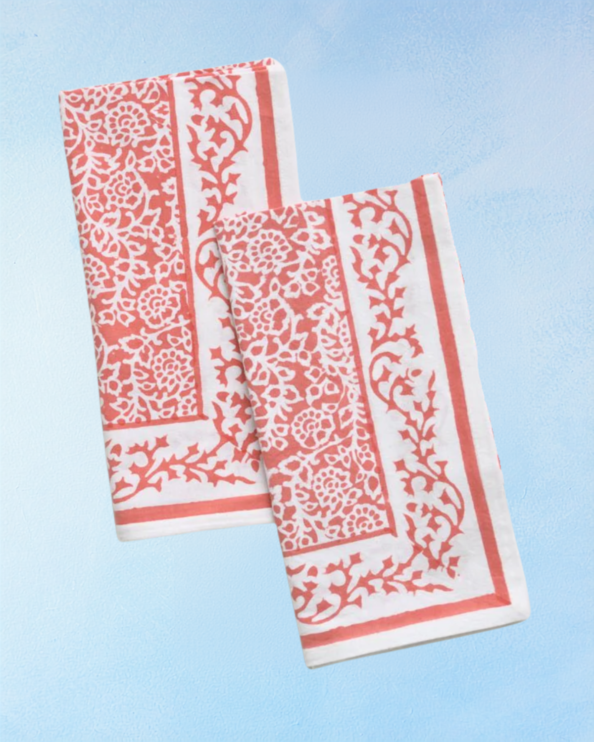 napkins - tapestry: persimmon (set of two)