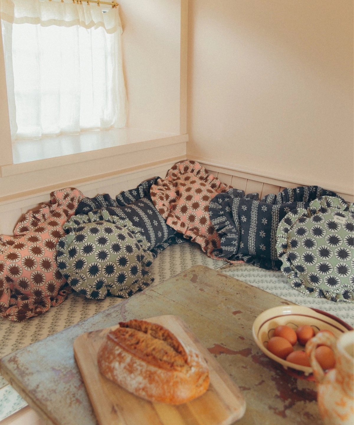 pillow - pink star