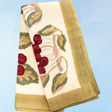 torchon de cuisine - cerise