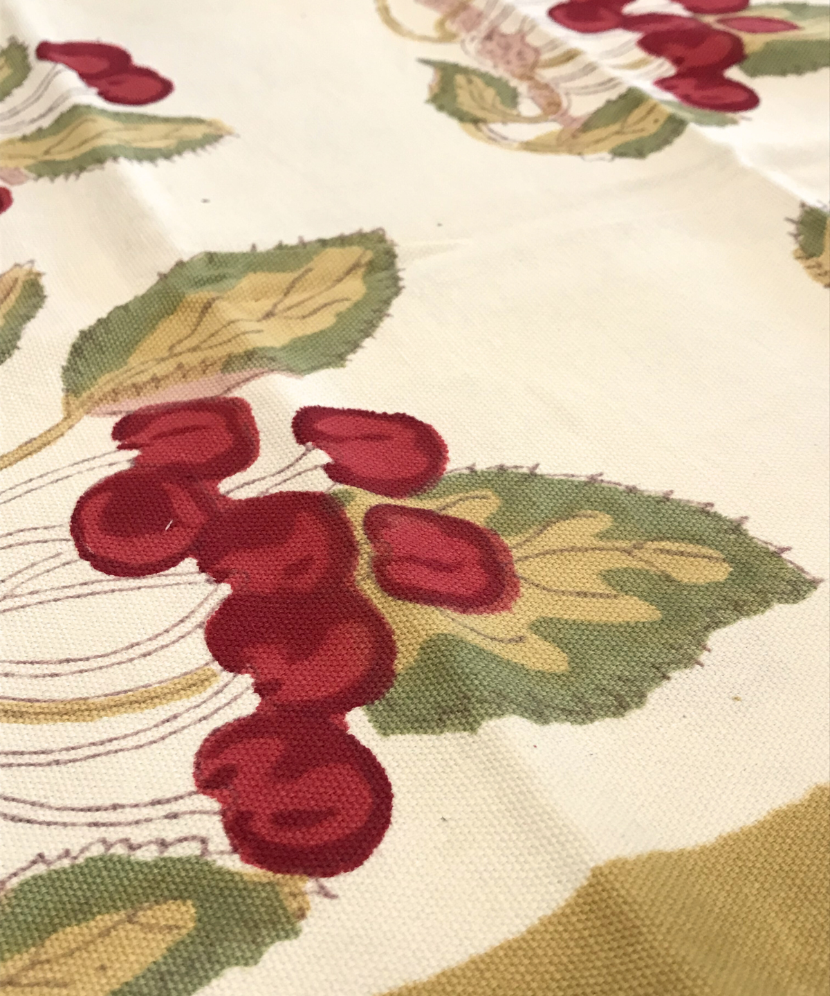 torchon de cuisine - cerise