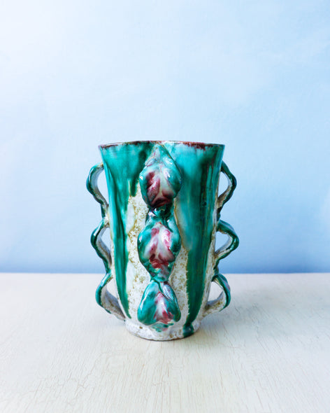 baa vintage - majolica vase