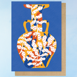 greeting card - amphora