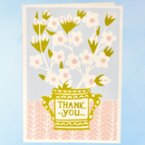 greeting card - thank you blossoms (10 pack)