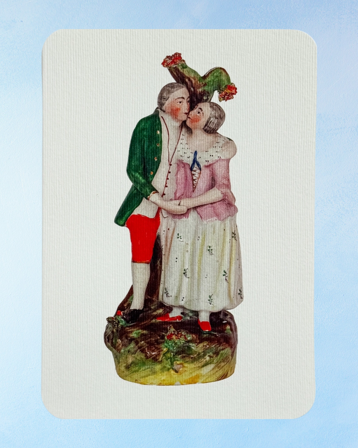 greeting card - the kiss