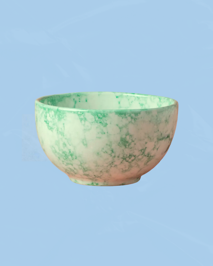 ceramic bowl - poseidon green