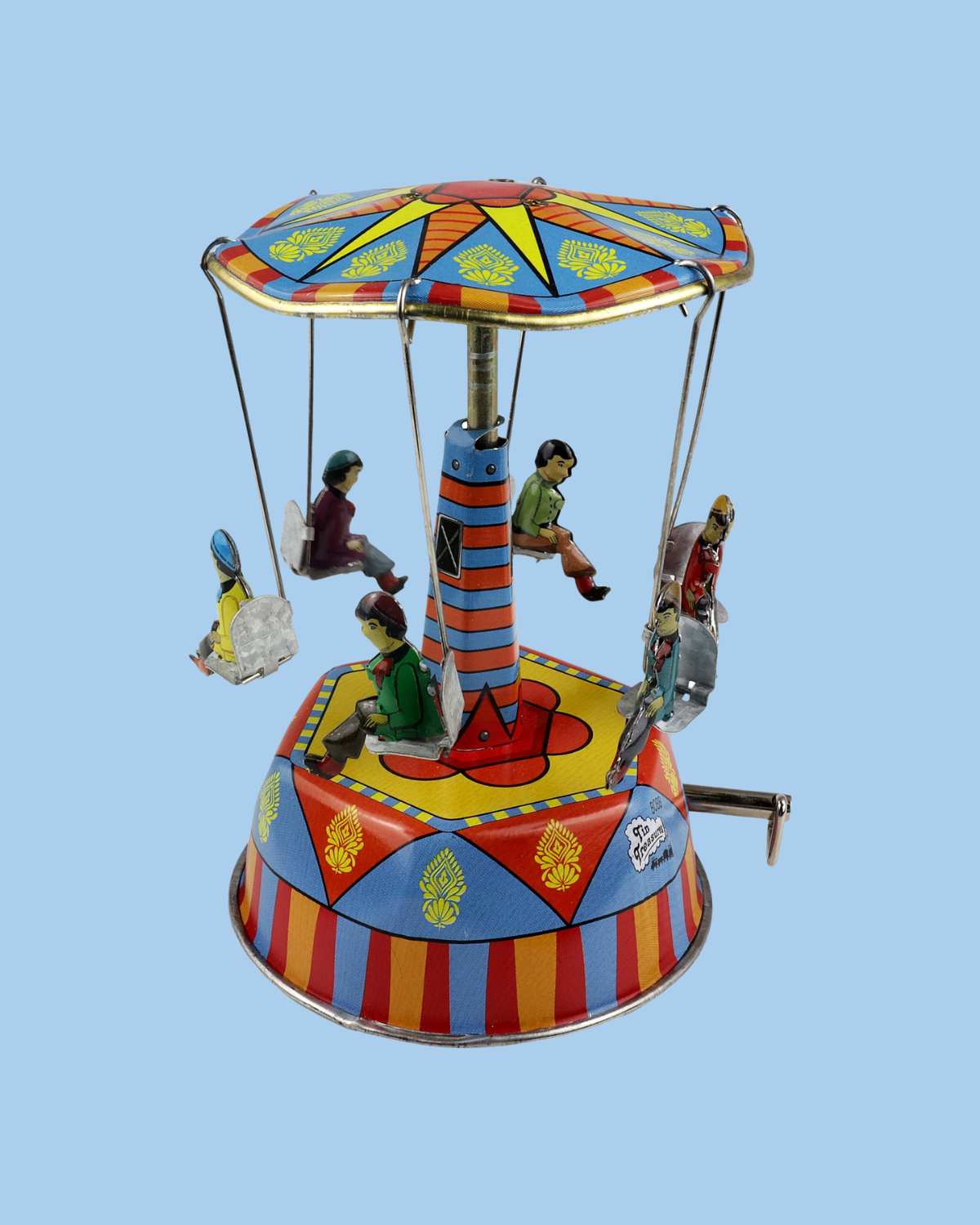 tin musical carousel