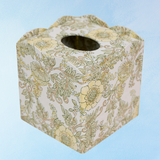 tissue box cover - wild rose buttercream