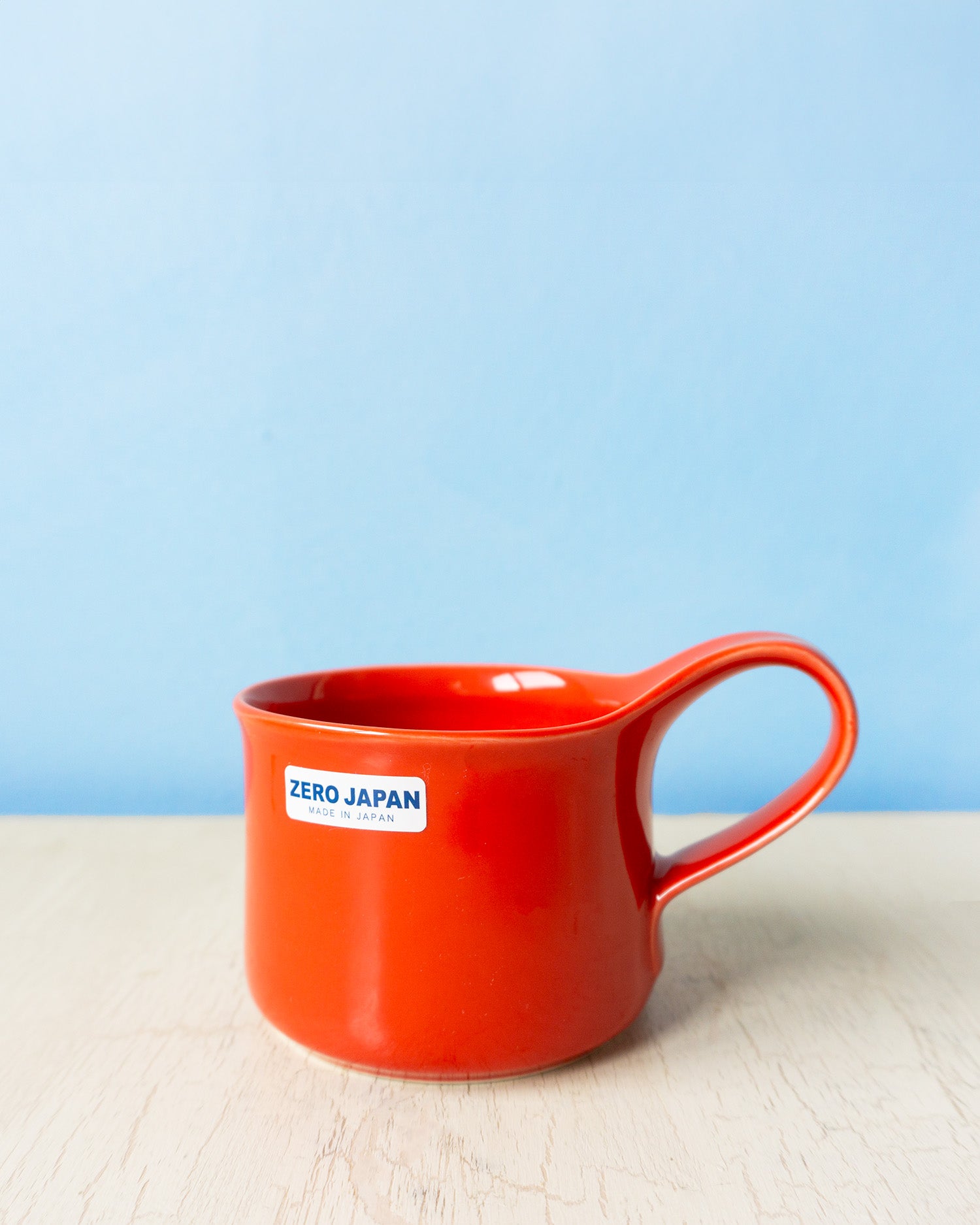 ceramic cafe mug - tomato