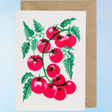 greeting card - tomatoes
