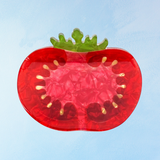 hair clip - tomato slice