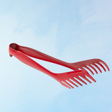 stainless steel serving tongs (multiple colours)
