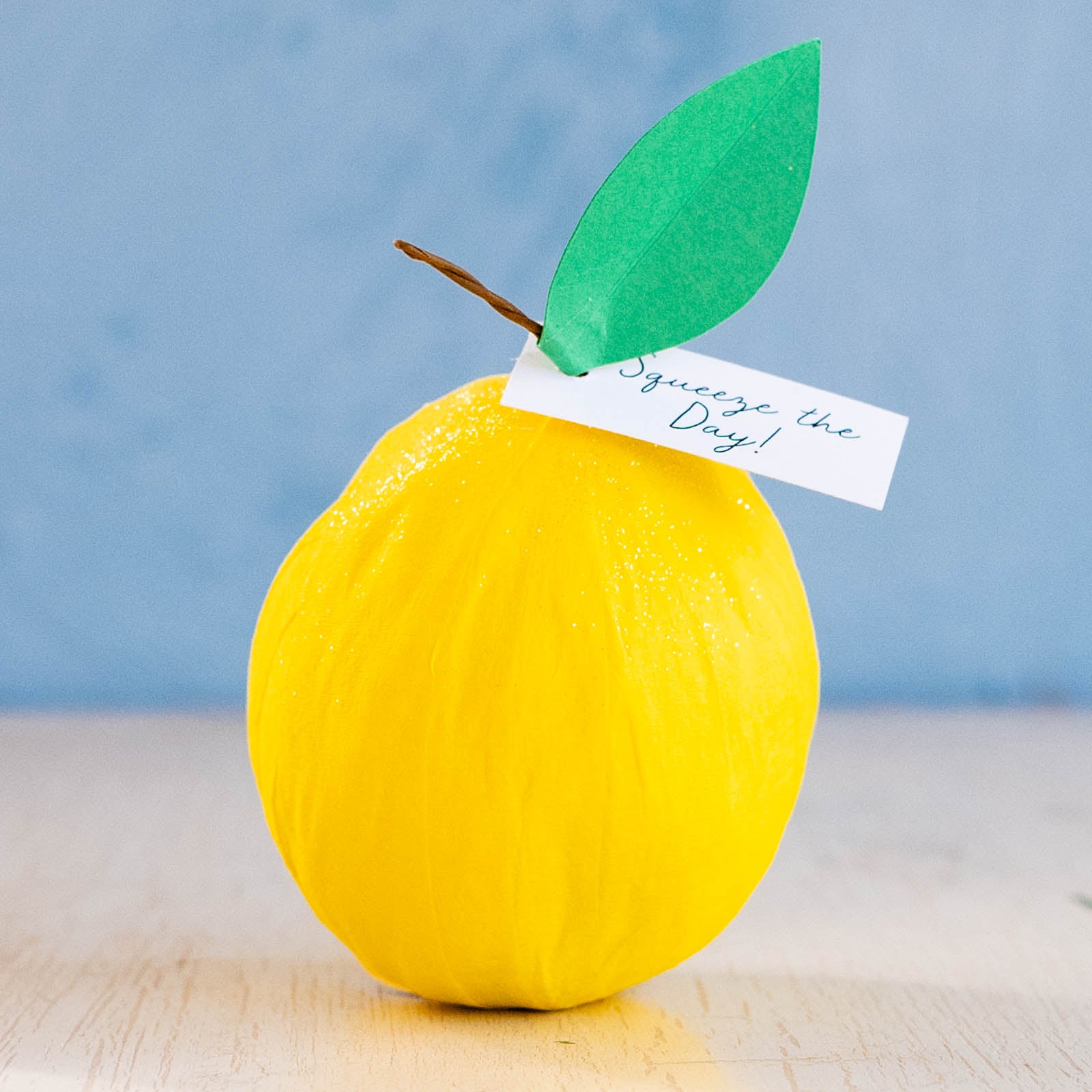 yellow lemon surprise ball