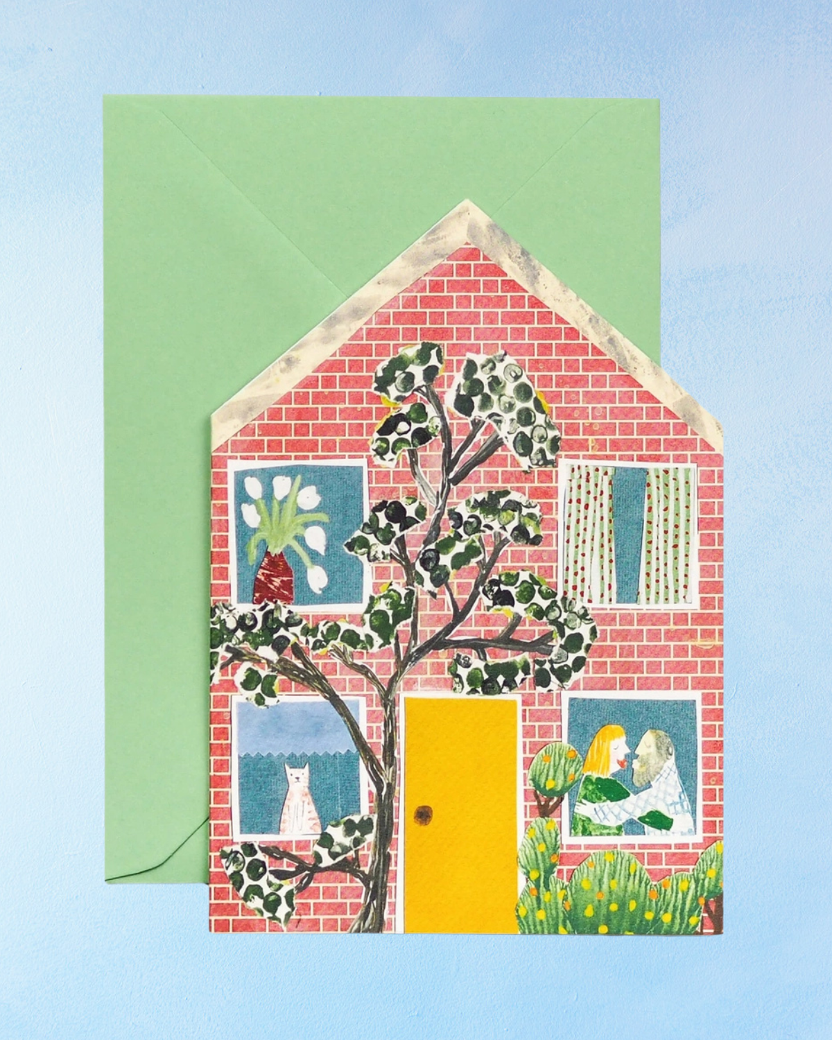 greeting card - townhouse
