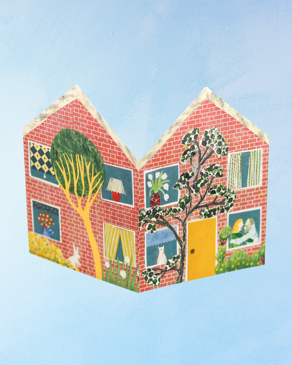 greeting card - townhouse