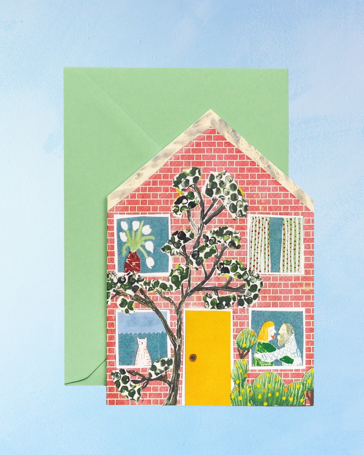 greeting card - townhouse