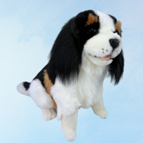 stuffed toy - tri-colour king charles spaniel