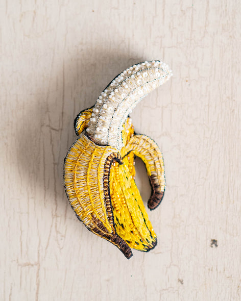 brooch - big banana