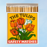 allumettes décoratives - tulipes
