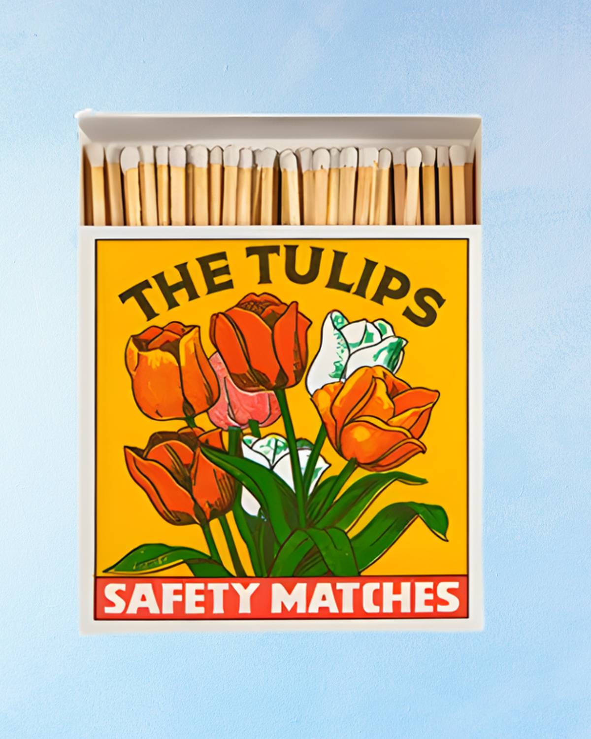 fancy matches - tulips