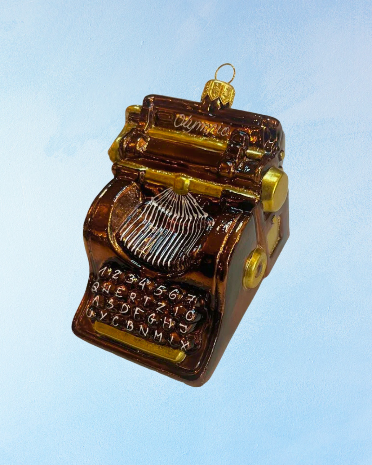 ornament - antique typewriter