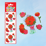 sticker sheet - jewel roses