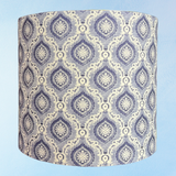 lampshade - venetian blue medallion