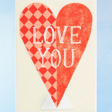 greeting card - love you