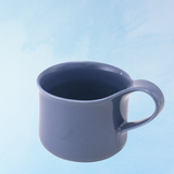 ceramic - cafe mug: - violet