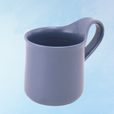 ceramic - cafe mug: - violet