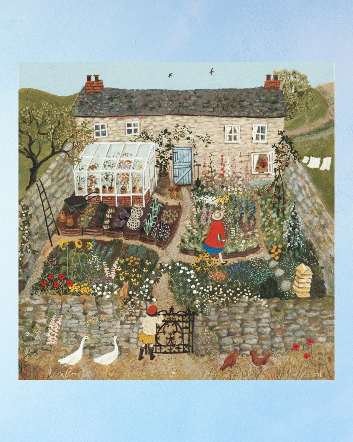 print - the walled garden