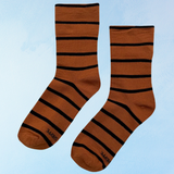 socks - wally - camel