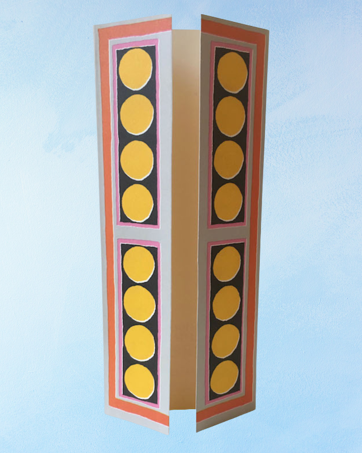 greeting card - vanessa bell's wardrobe (tall)