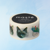 washi tape - cat faces