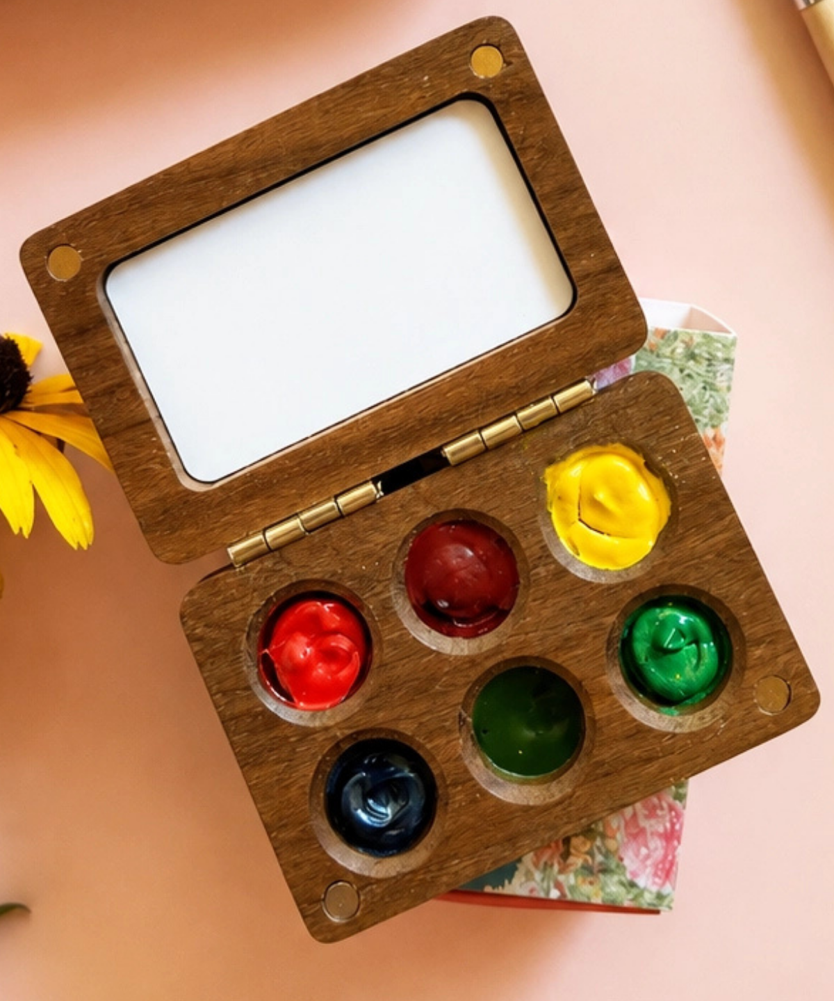 watercolour painting kit - wildflower meadow