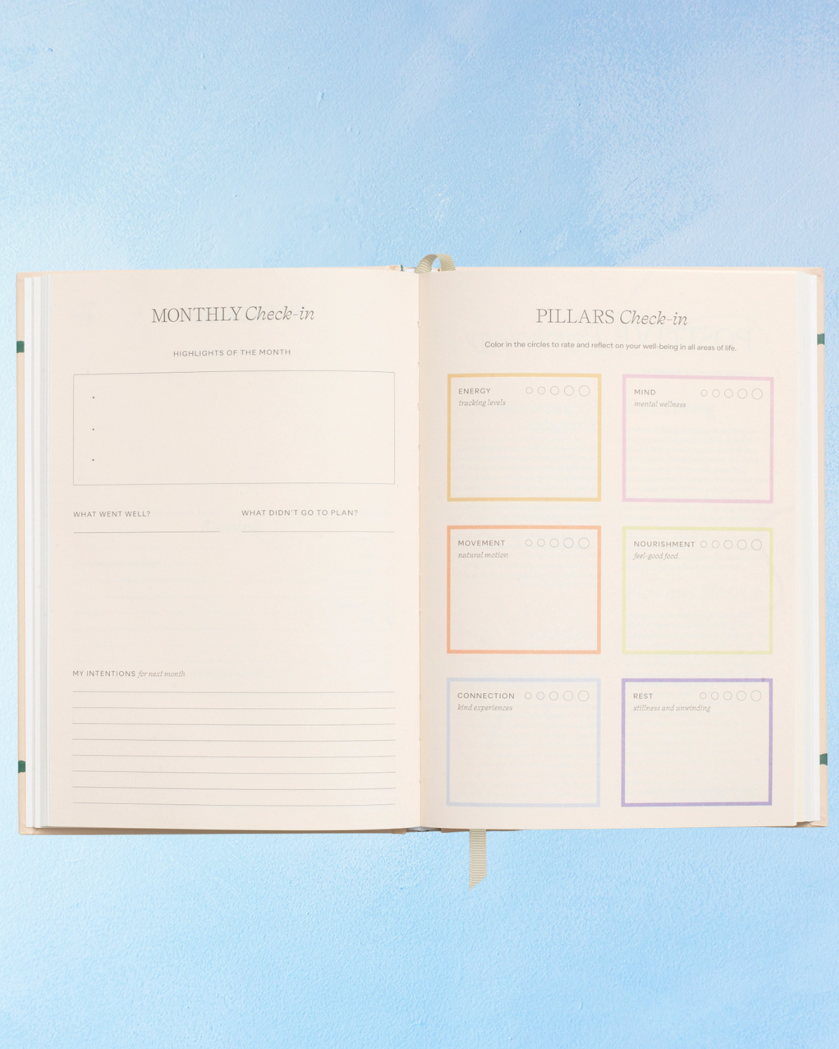 notebook - wellness journal